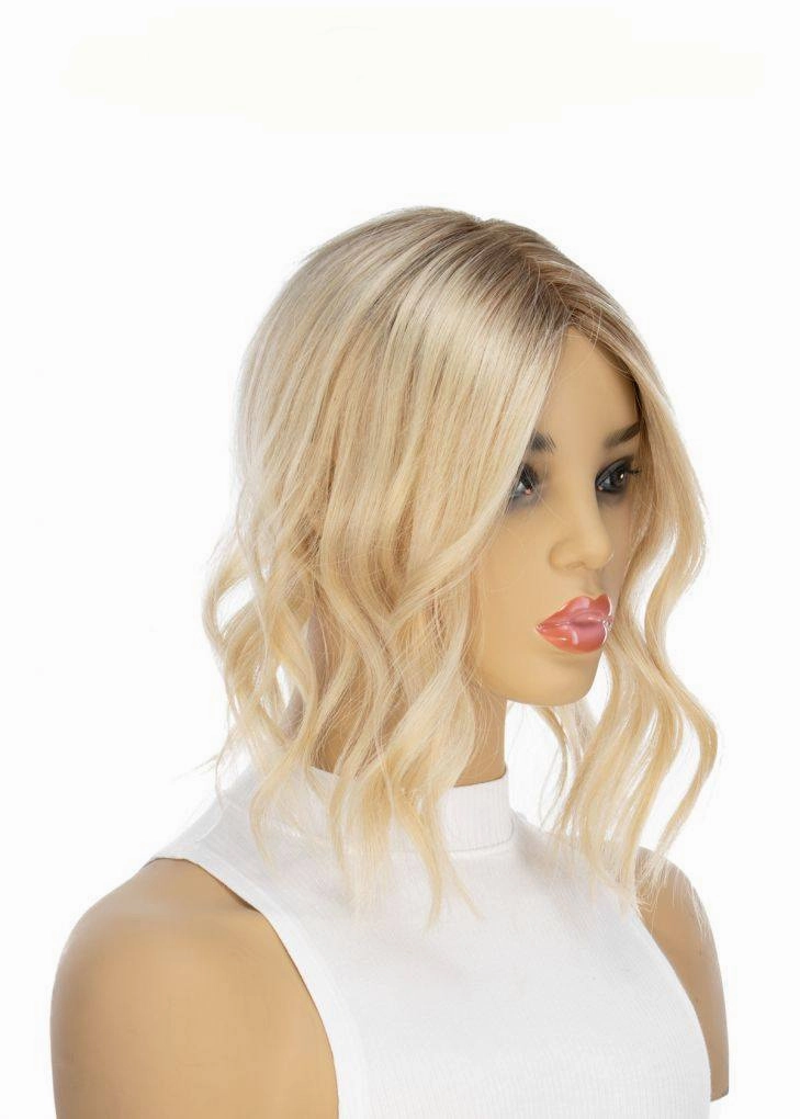 14" Topaz Lace Top Topper Platinum Blonde