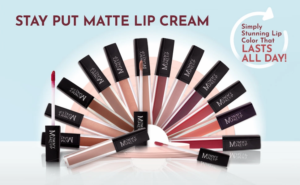Audrey Stay Put Matte Lip Cream | Stunning Kiss-Proof Lipstick