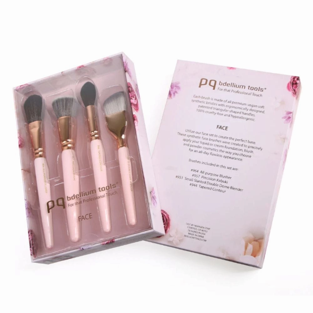 Bdellium Pink Golden Triangle Face Set