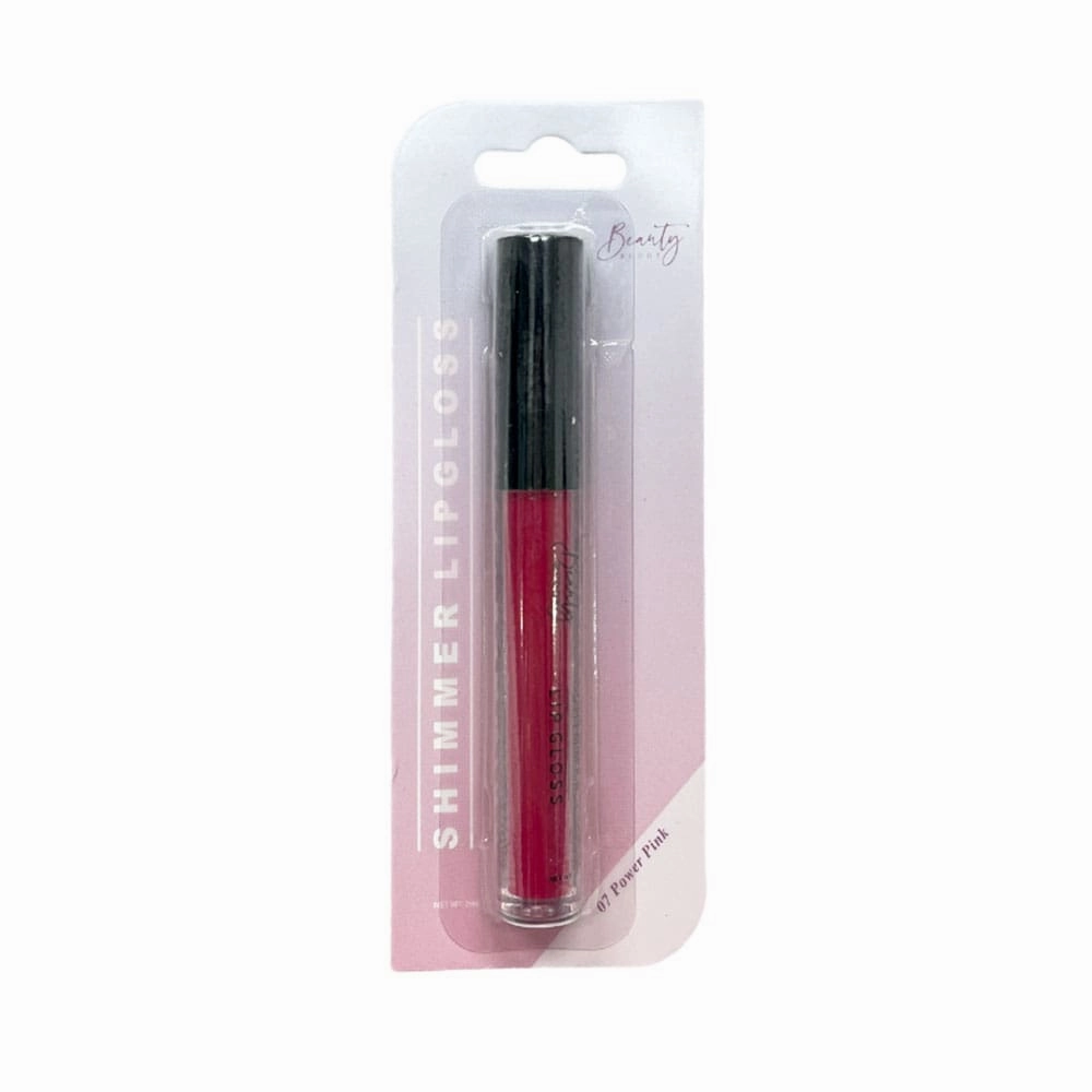 Beauty Buddy Shimmer Lip Gloss 07 Power Pink 2ml