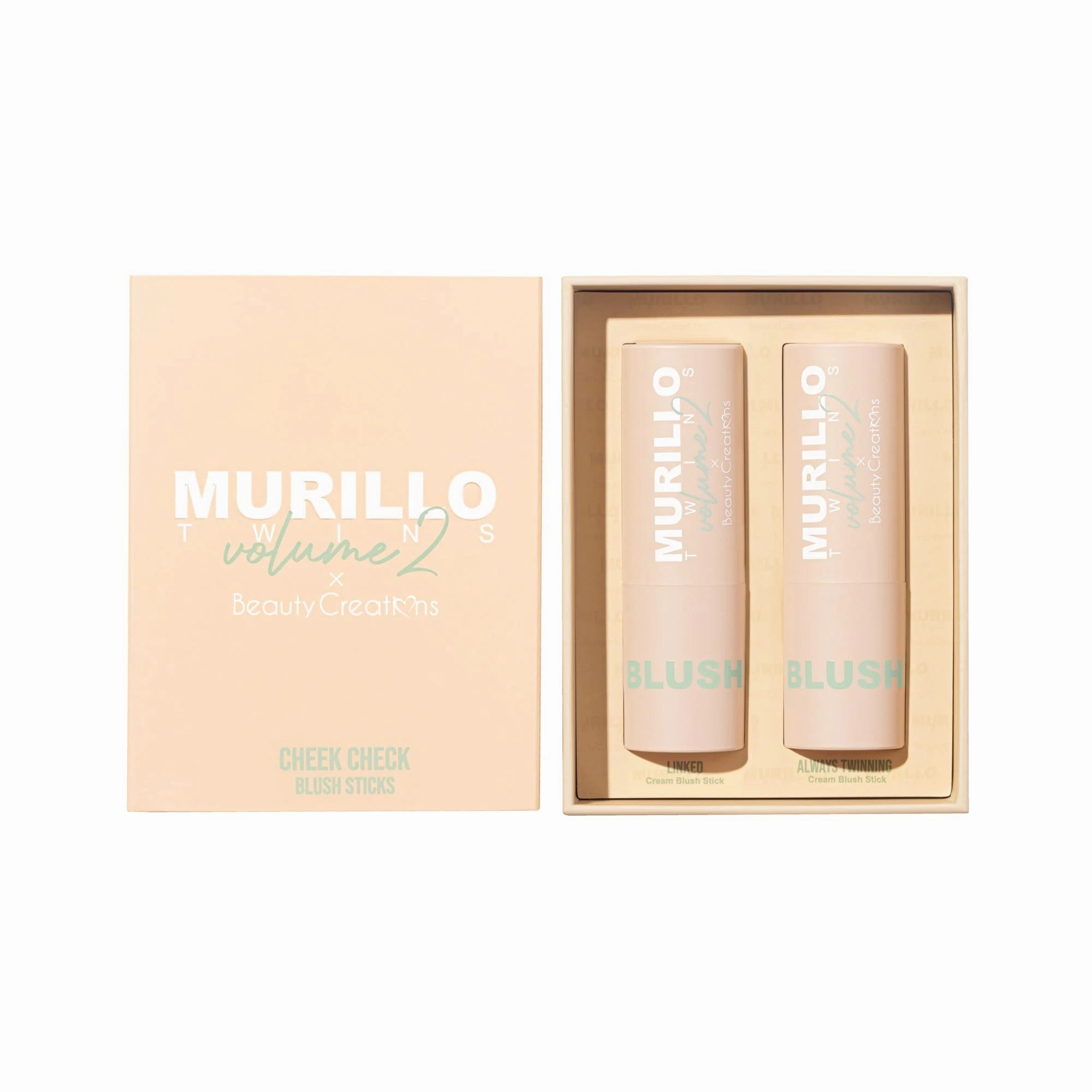 BEAUTY CREATIONS - MURILLO TWINS VOL. 2 - CHEEK CHECK BLUSH STICKS