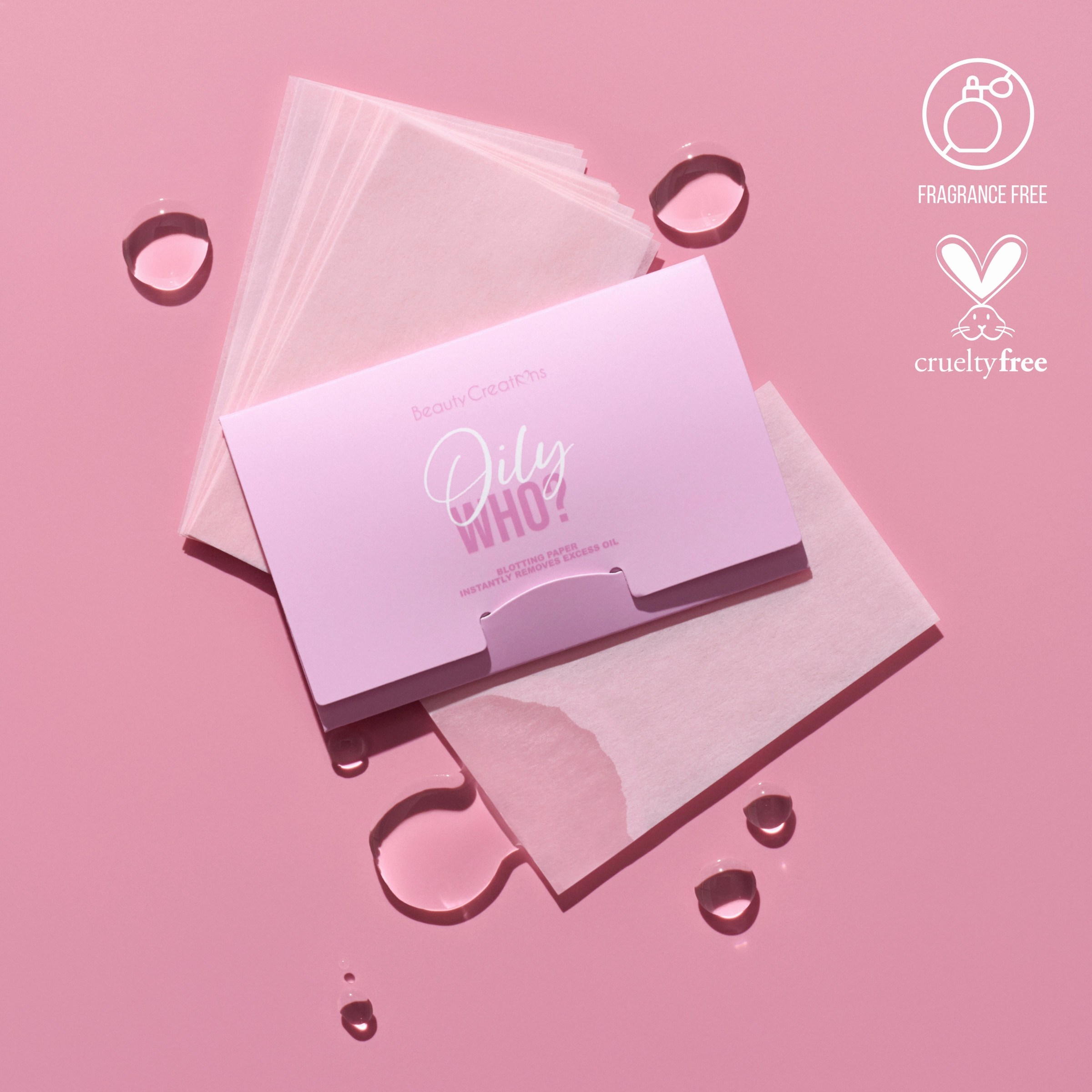 BEAUTY CREATIONS - OILY WHO?  BLOTTING PAPER