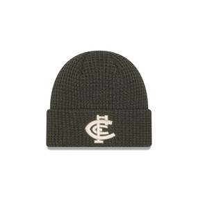 Carlton Blues AFL Supporter Dusty Charcoal Beanie