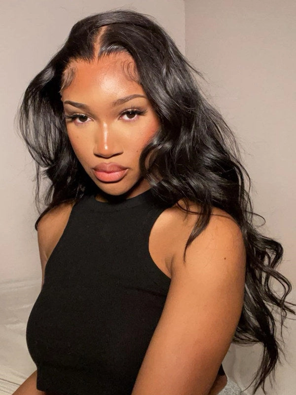 Chinalacewig Anniversary Sale Natural Color Two wigs $299 13x4 HD Lace Front Wig CD01