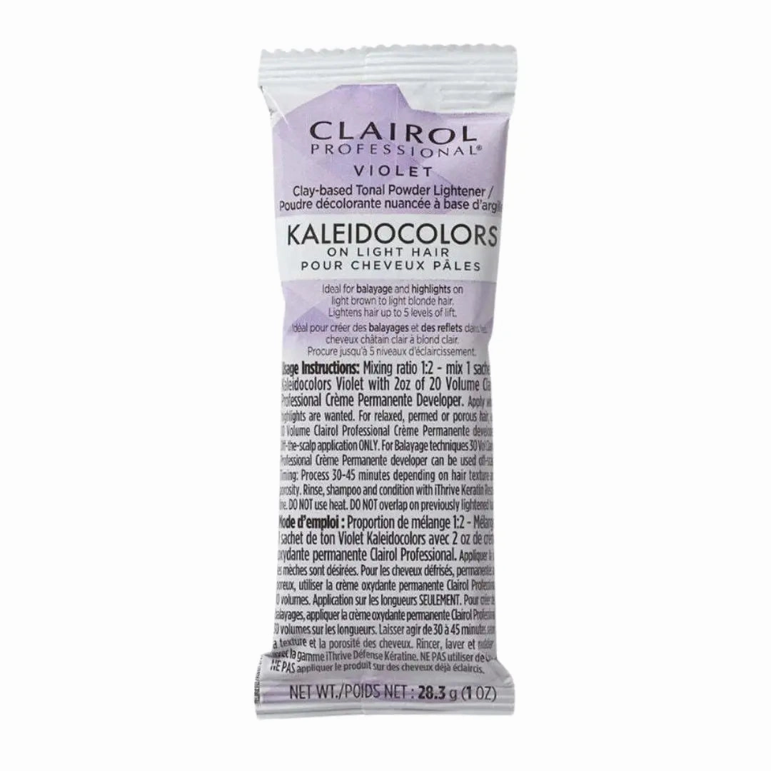 Clairol Professional Kaleidocolors - For Light Hair 1 oz VIOLET Powder Lightener