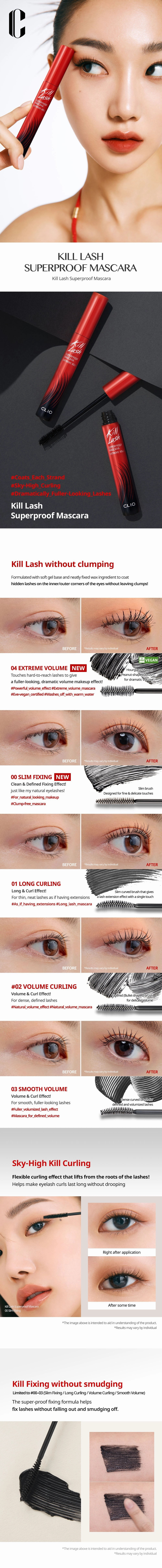 Clio Kill Lash Superproof Mascara
