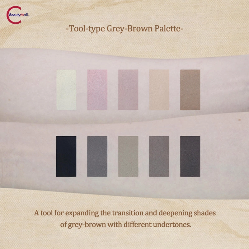 DRAMO "Initial Heart" Series Eyeshadow Palette 005 Wood Branch