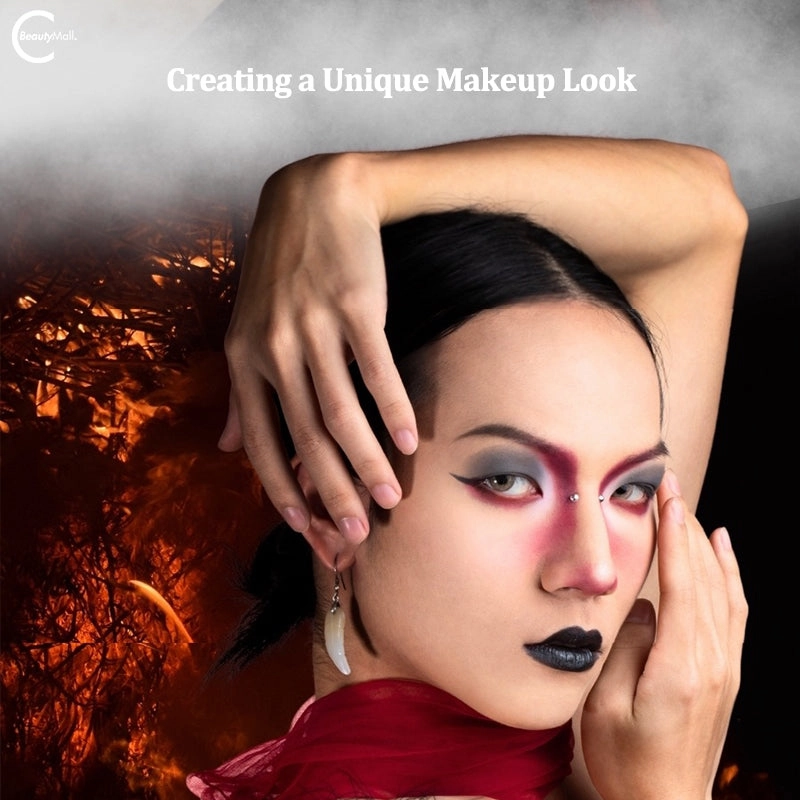 EXILEJOY Temperature-Change Eyeshadow Palette - #99℃ (Red & Black)