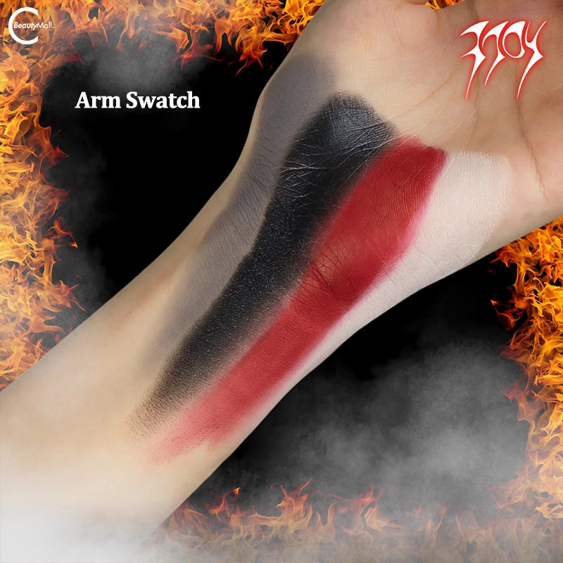 EXILEJOY Temperature-Change Eyeshadow Palette - #99℃ (Red & Black)