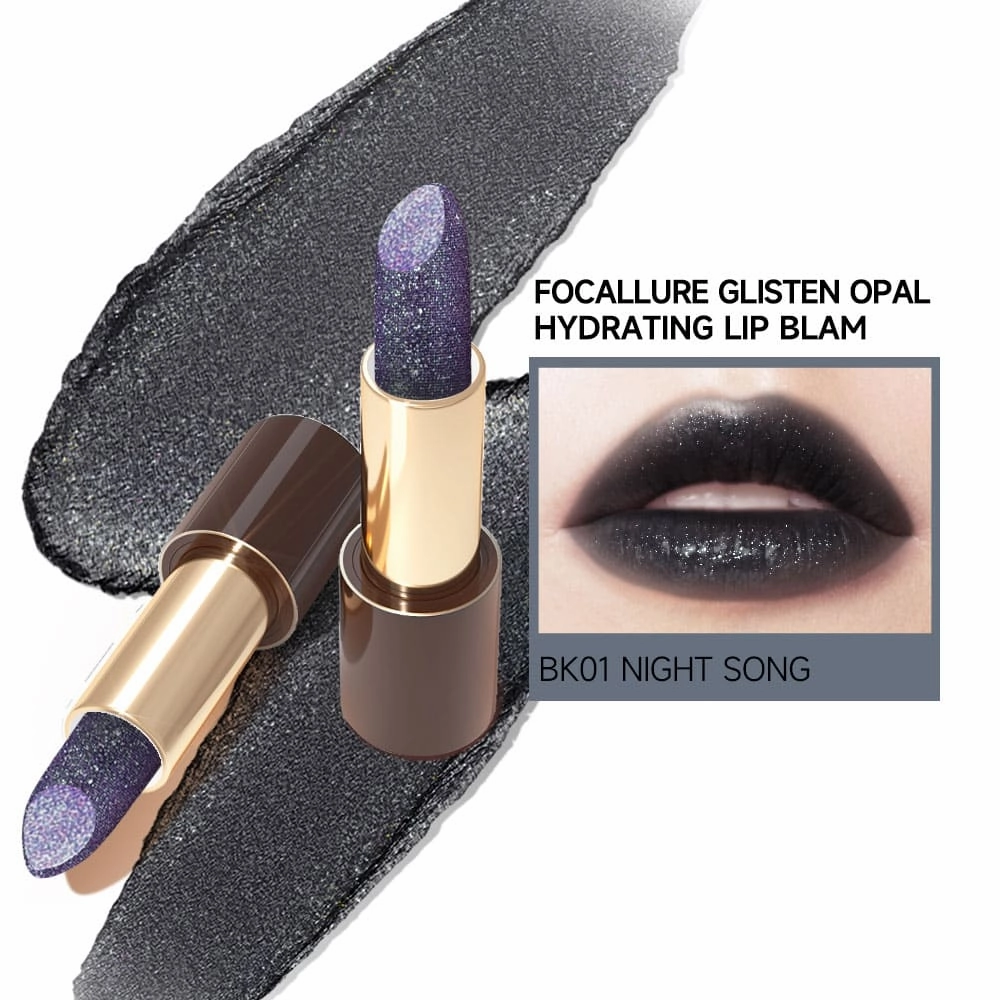 Focallure Glisten Opal Hydrating Lip Balm BK01 Night Song
