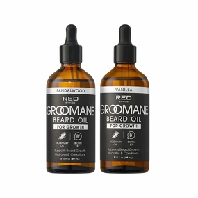 GROOMANE Beard Growth Oil - 3 oz - Choose Scent