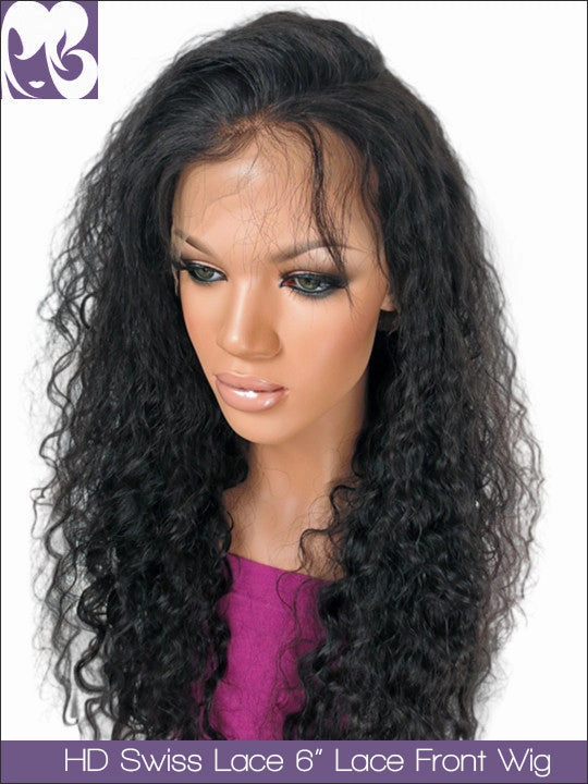 HD SWISS LACE : 13x6" Lace Front Wig Jasmine Curl Virgin Hair 150%