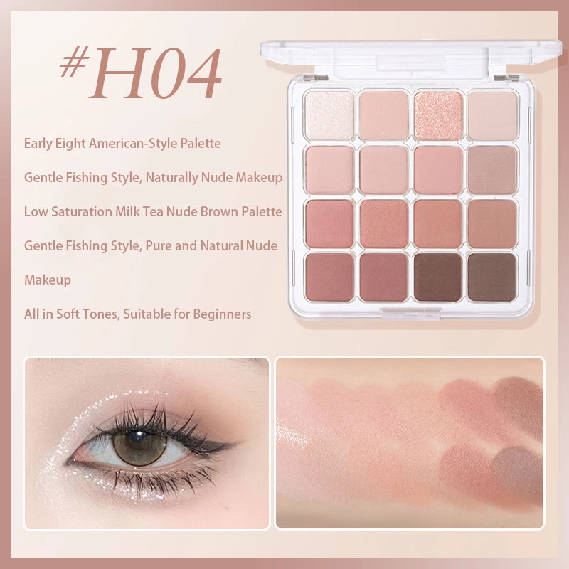 HOLD LIVE Sunset Magic 16-Color Eyeshadow Palette