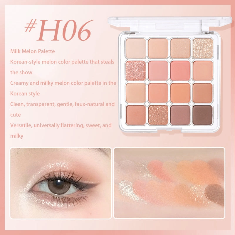 HOLD LIVE Sunset Magic 16-Color Eyeshadow Palette