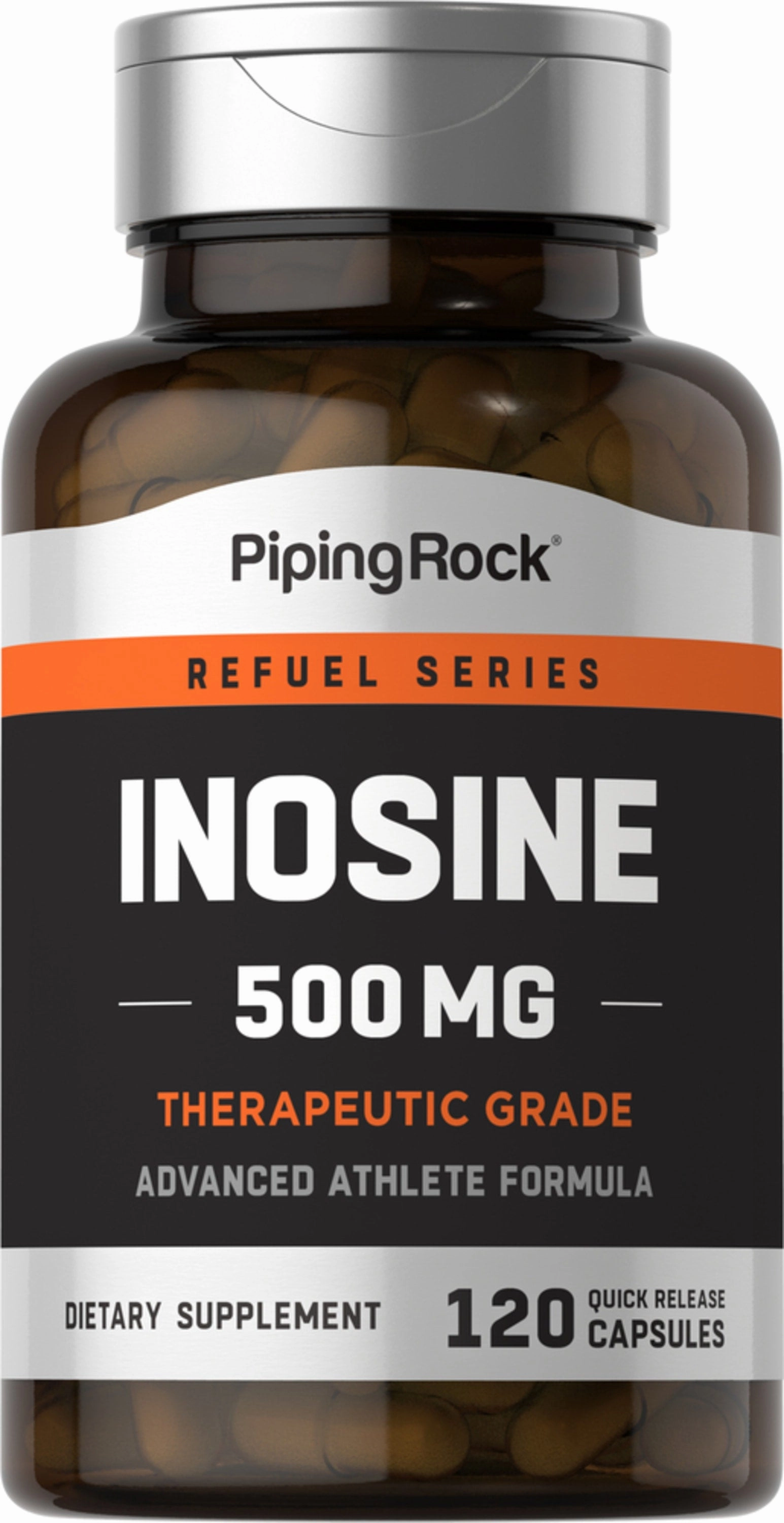 Inosine, 500 mg, 120 Quick Release Capsules