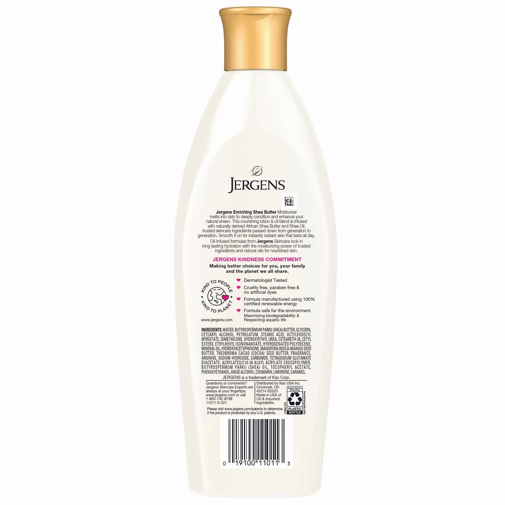 Jergens Enriching Shea Butter Moisturizer - 8 oz