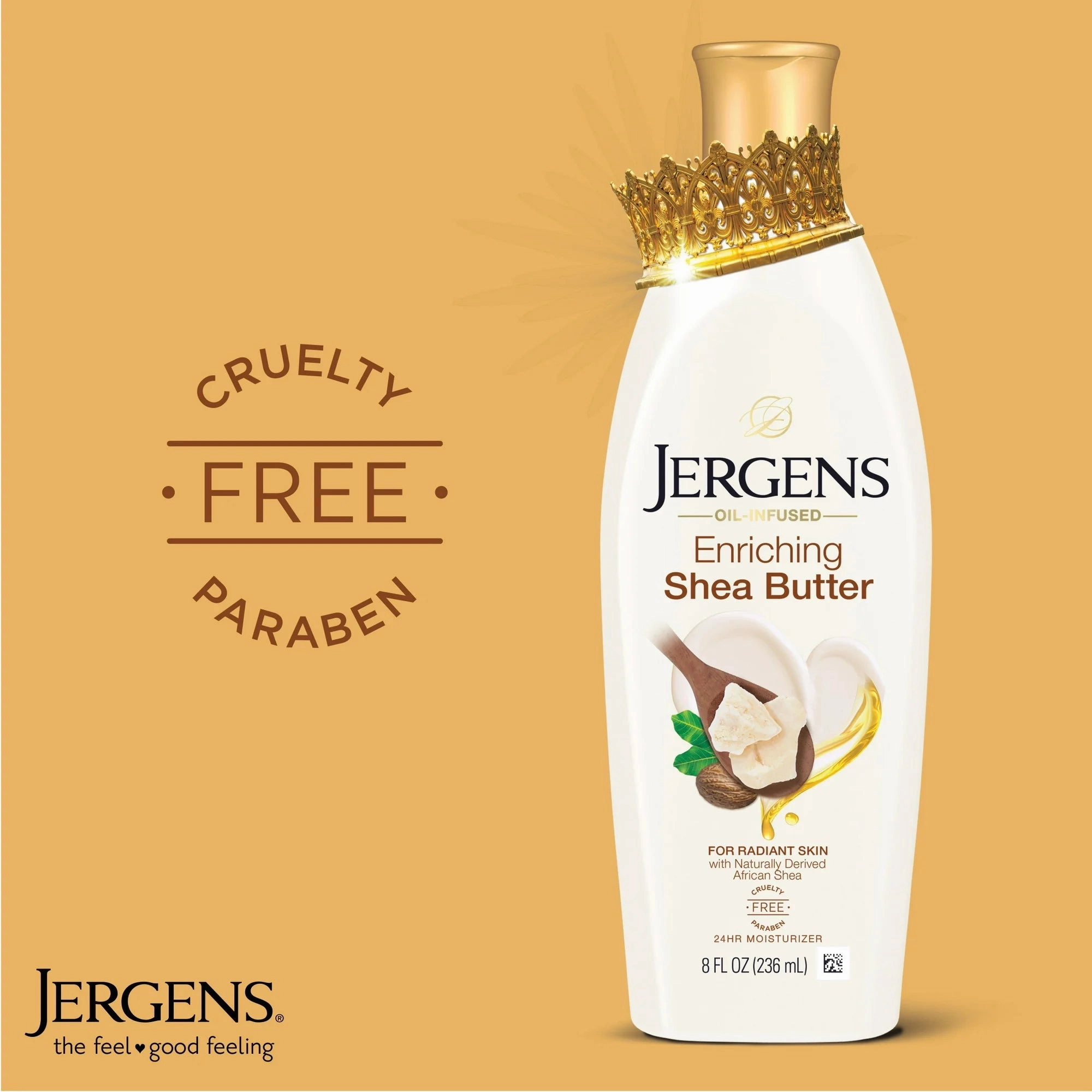 Jergens Enriching Shea Butter Moisturizer - 8 oz
