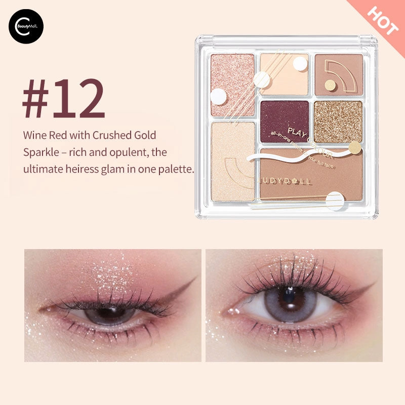 Judydoll Tangram Fun Eyeshadow Palette