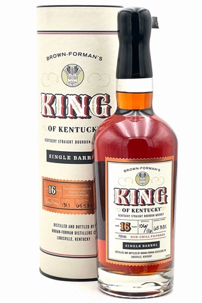 King of Kentucky 2024 16 Year old Limited Edition Single Barrel Bourbon Whiskey by Brown Forman