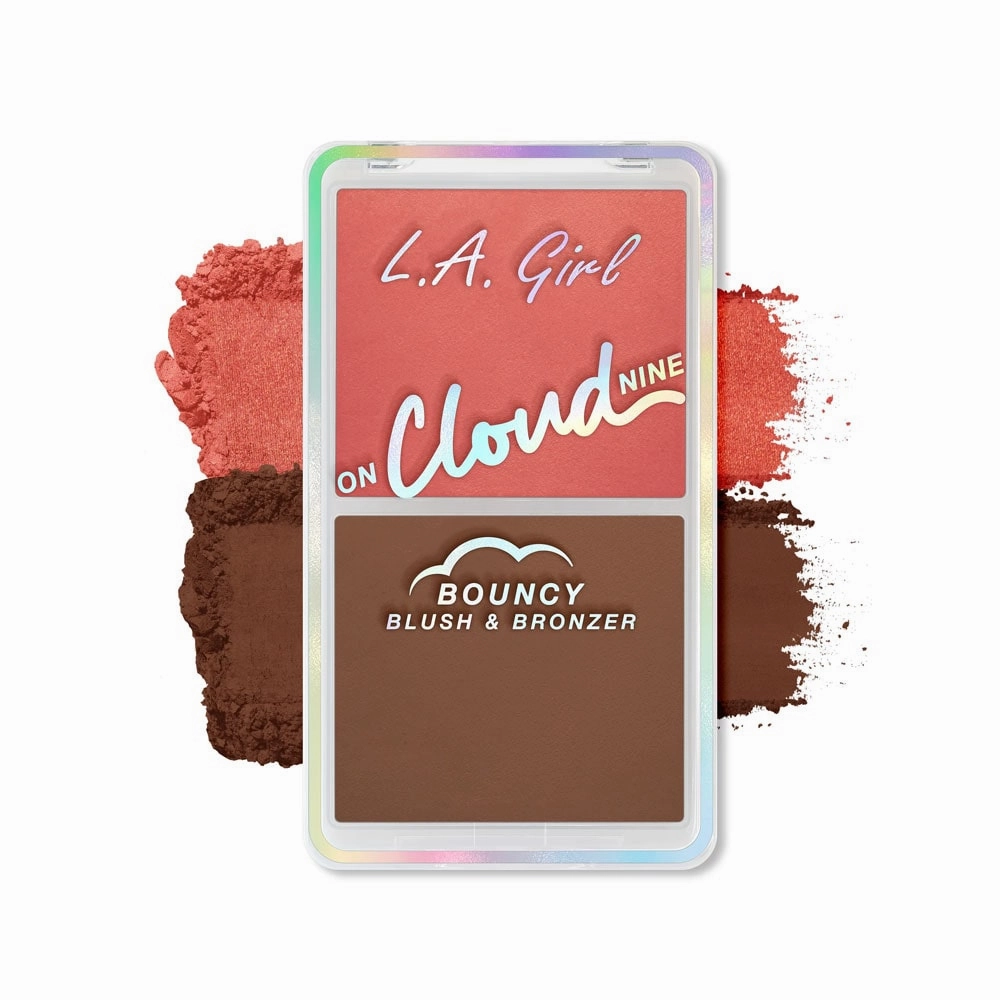 LA Girl On Cloud Nine Bouncy Blush & Bronzer Coral Bliss 6g