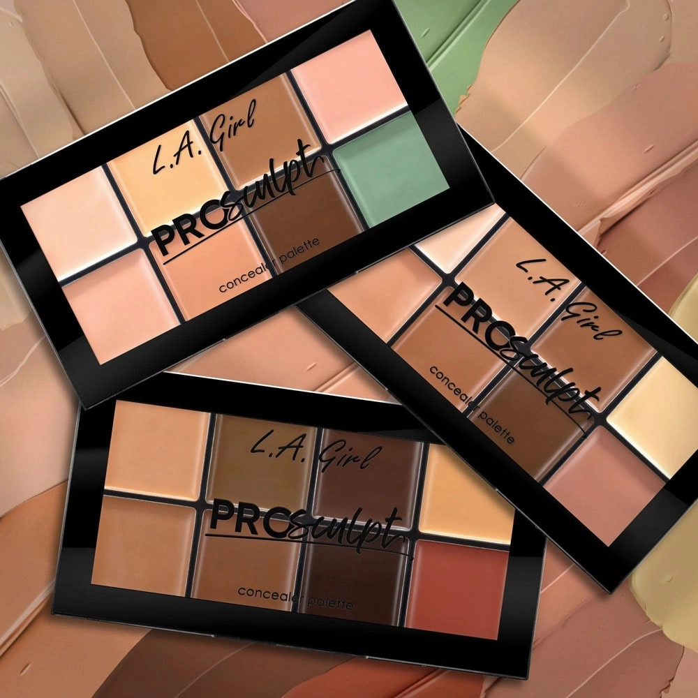 LA Girl Pro Sculpt Concealer Palette Medium