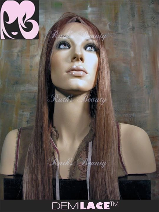 LACE FRONT WIG: Susan Silky Straight Indian Remy