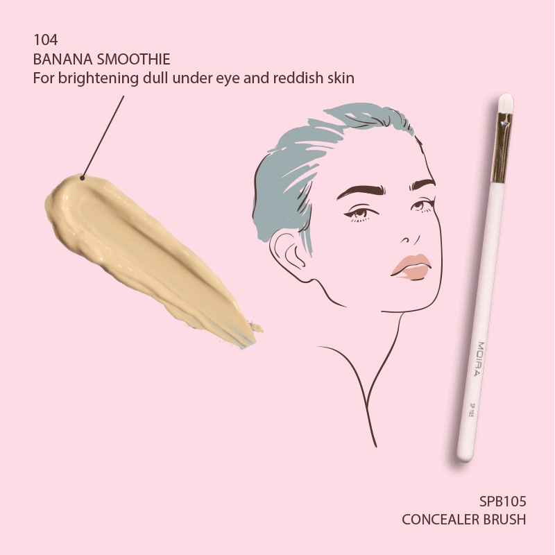 Lavish Color Correcting Concealer (104, BANANA SMOOTHIE)