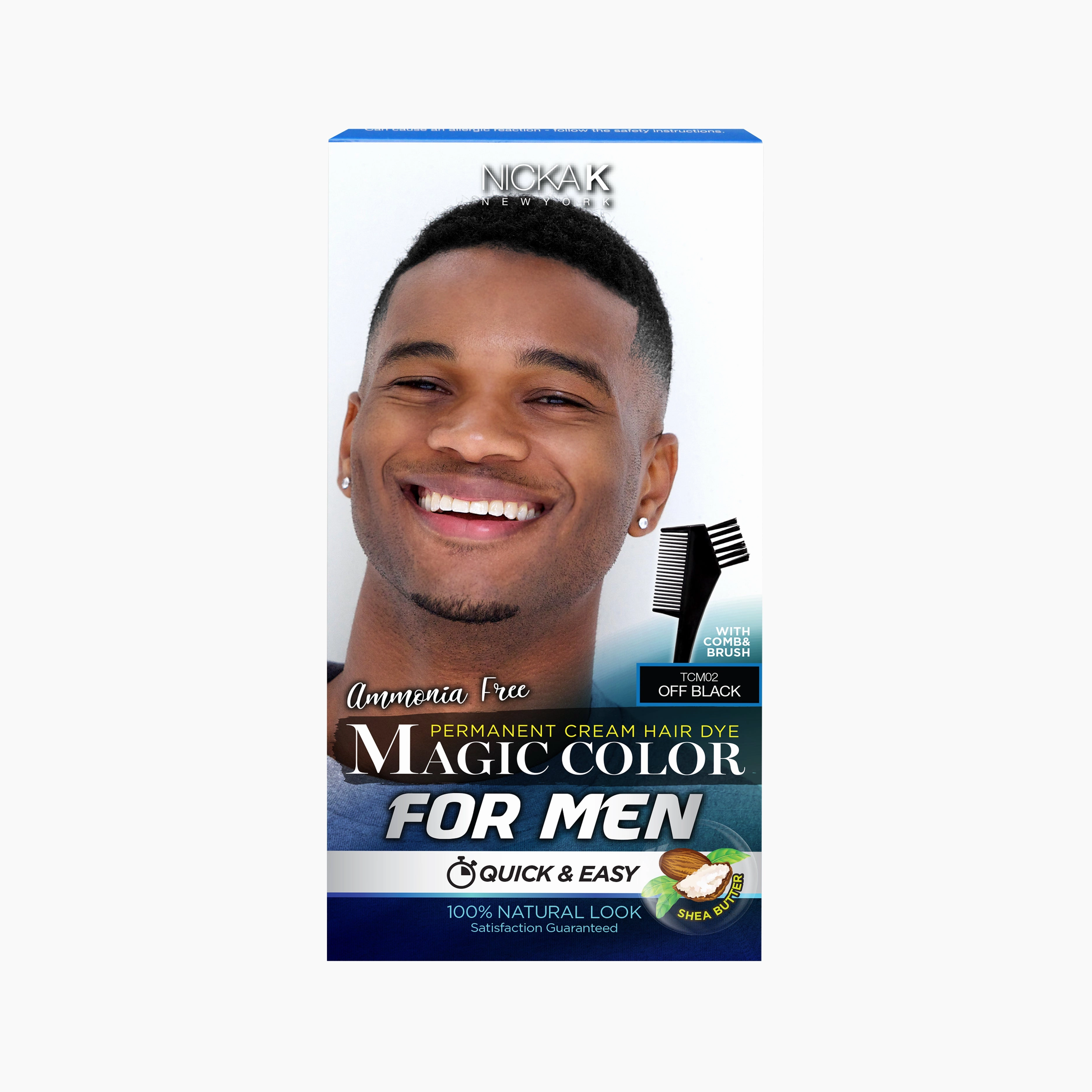 Magic Color For Men Permanent Cream Hair Dye