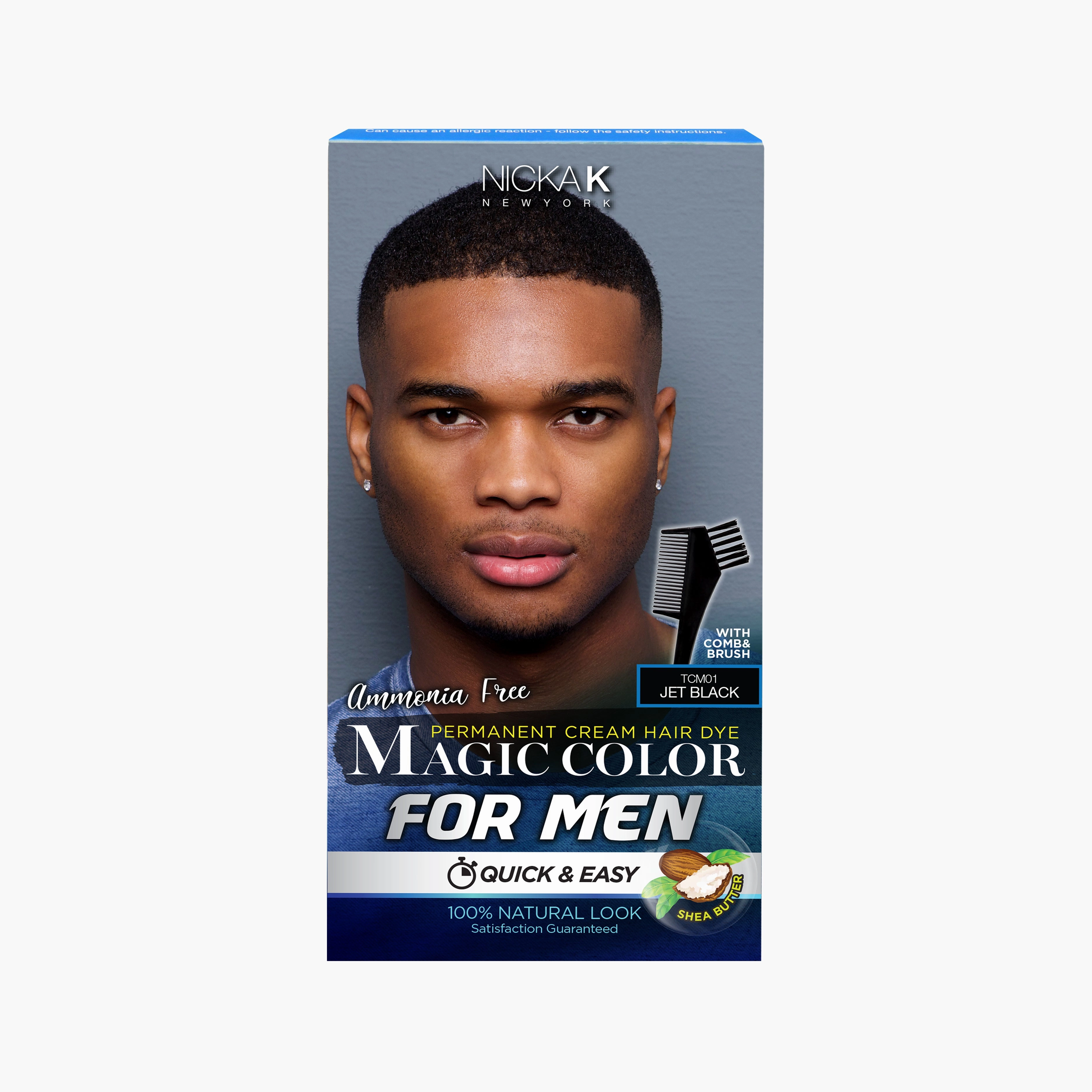 Magic Color For Men Permanent Cream Hair Dye