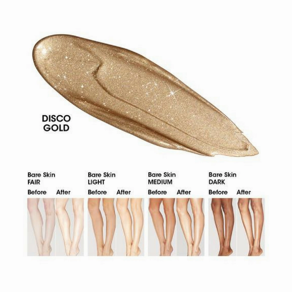 Melanie Mills Hollywood Gleam Body Radiance Disco Gold