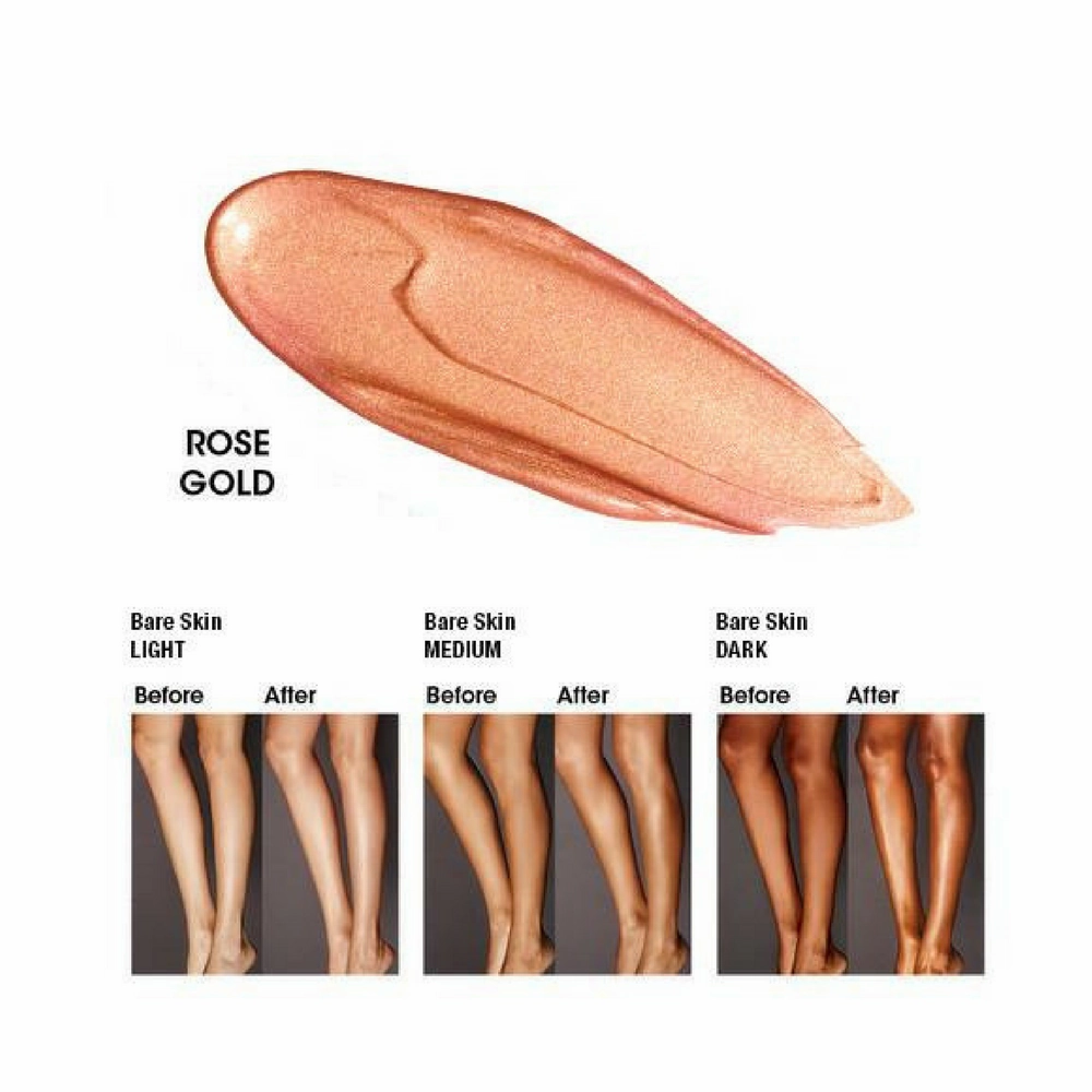 Melanie Mills Hollywood Gleam Body Radiance Rose Gold