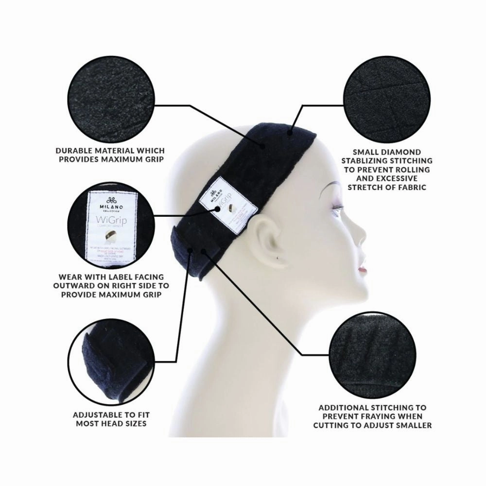 Milano Collection The Original WiGrip Comfort Band Black