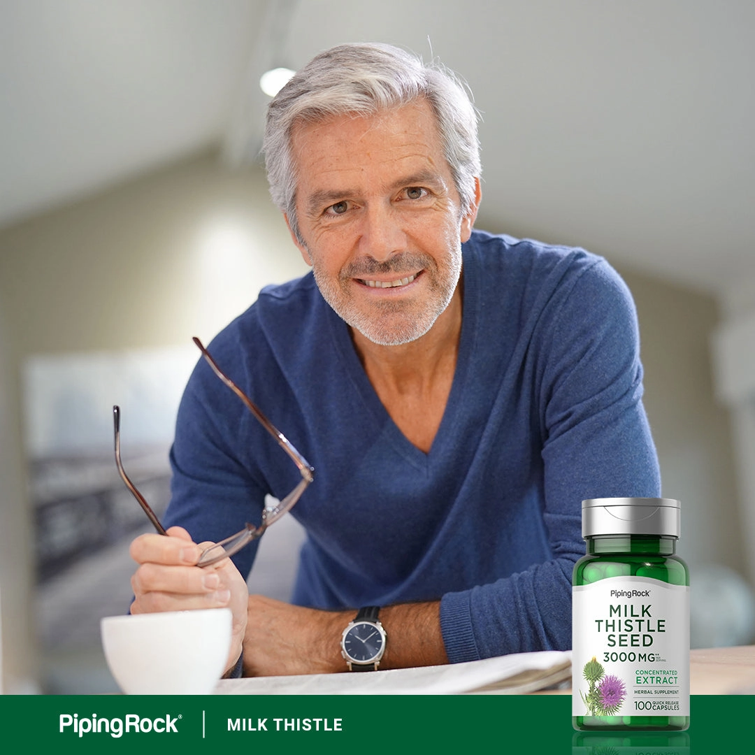 Milk Thistle Seed Extract, 3000 mg (per serving), 100 Quick Release Capsules