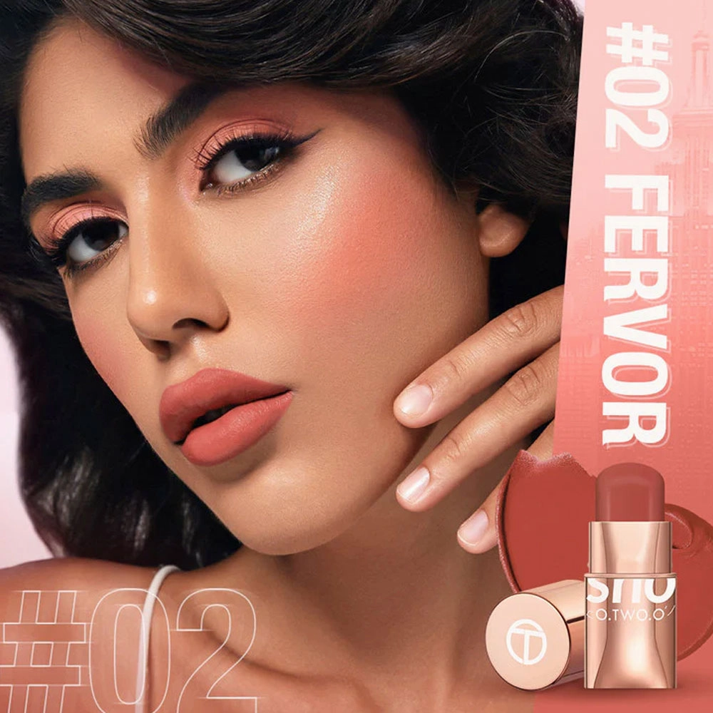O.TWO.O Mousse Glow Colour Bounce Blush 02 Fervor