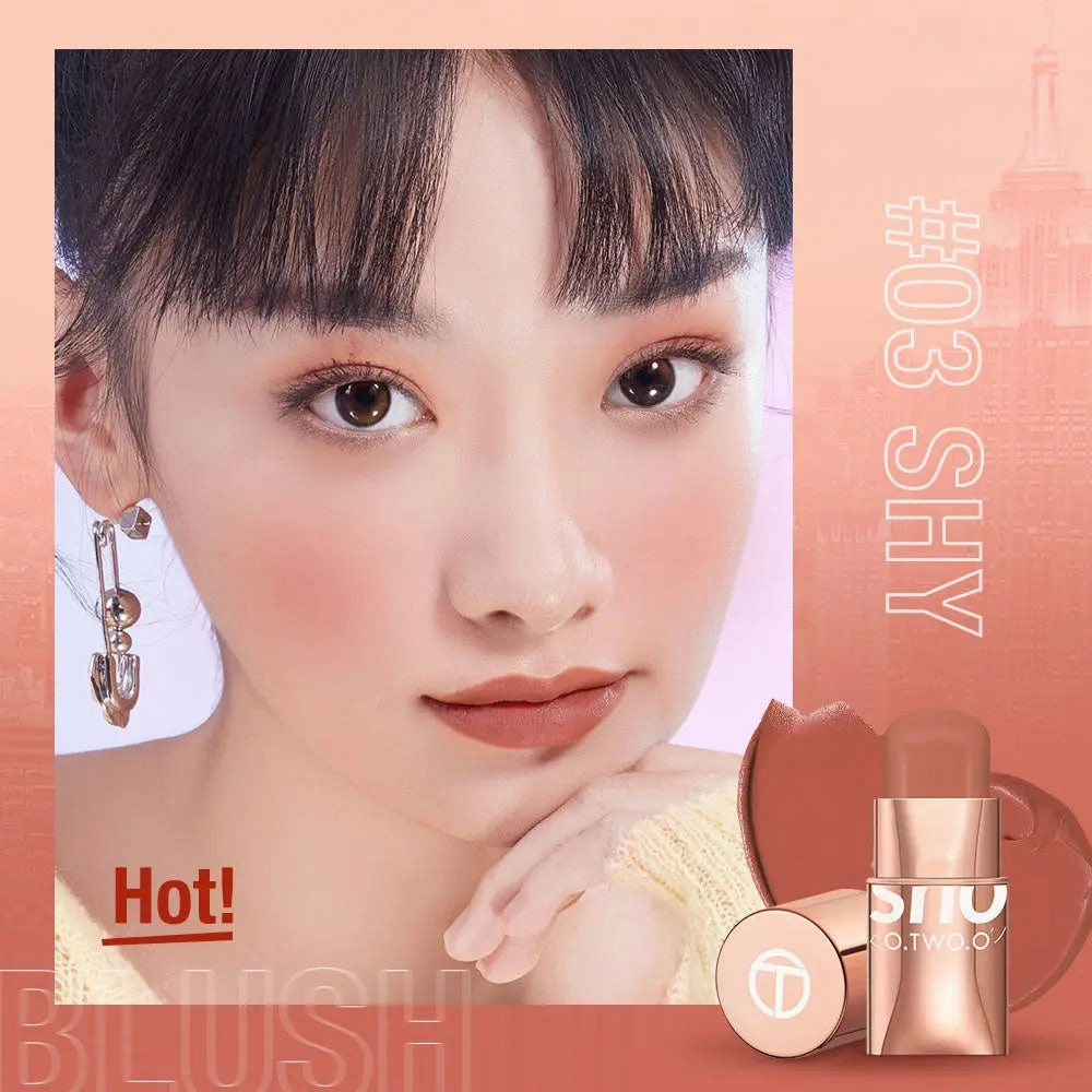 O.TWO.O Mousse Glow Colour Bounce Blush 03 Shy