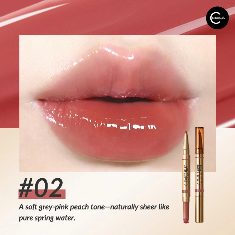 OUT OF OFFICE Dual-Ended Sculpting Lip Gloss Stick