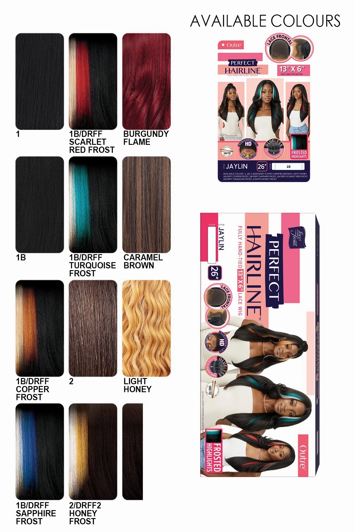 OUTRE - PERFECT HAIRLINE 13X6 JAYLIN