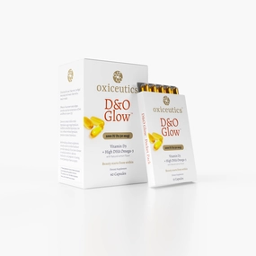 Oxyceutics D & O Glow Vit D3   High DHA Omega-3