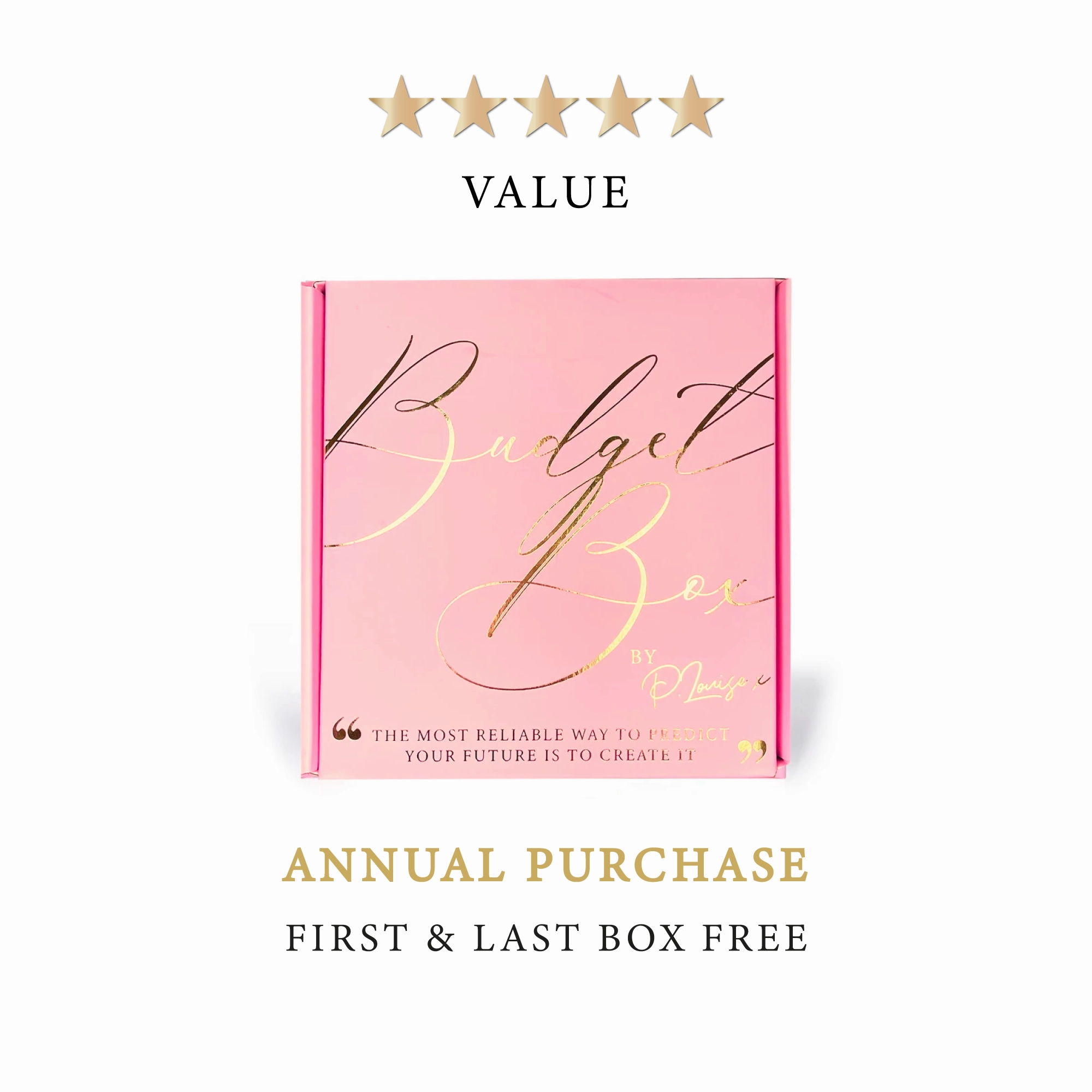 P.Louise Budget Box Subscription (12 Months) Start Date May