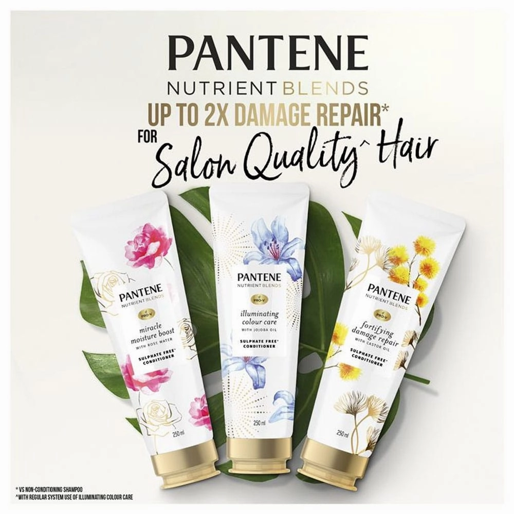 Pantene Conditioner Pro V Miracle Moisture With Rose Water 250ml