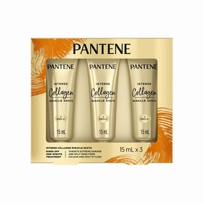 Pantene Intense Collagen Miracle Shots 15ml 3pk