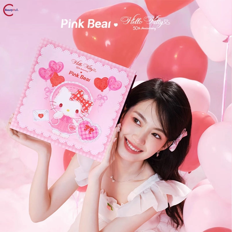 Pink Bear x Hello Kitty Collaboration Nourishing Lipstick Gift Set
