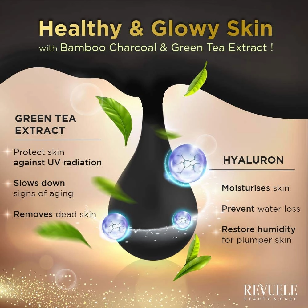 Revuele Bamboo Charcoal Clay Mask 80ml