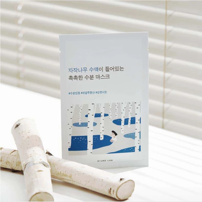Round Lab Birch Juice Moisturizing Mask Sheet 1pcs