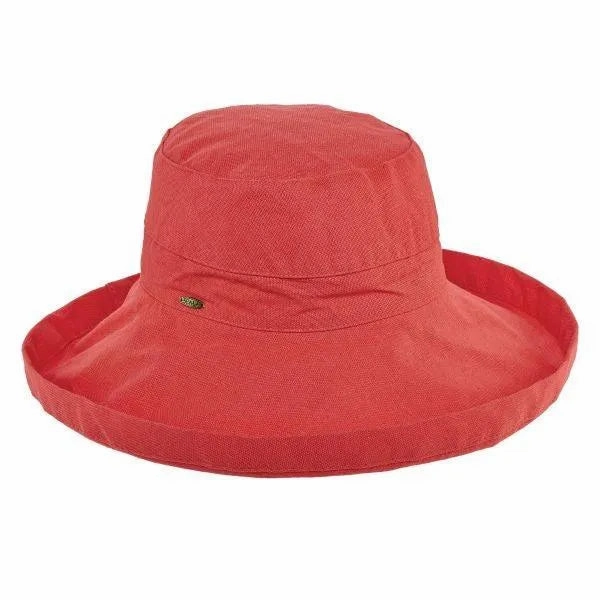 Scala Classic Cotton Sun Hat - Womens Sun Hat