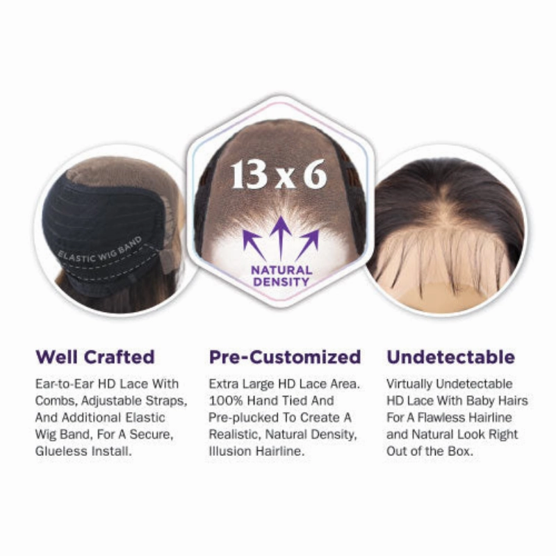 Sensationnel What Lace? Hairline Illusion Frontal Lace Wig - Mariella