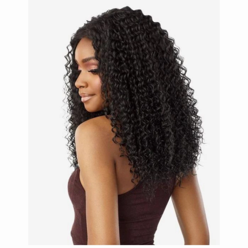 Sensationnel What Lace? Hairline Illusion Human Hair Blend 20 Wig - Eliana