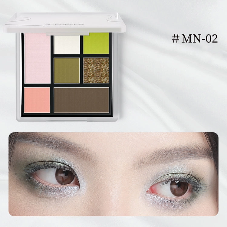 SHEDELLA Minimalist Series Seven-color Eyeshadow Palette