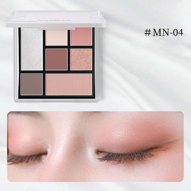 SHEDELLA Minimalist Series Seven-color Eyeshadow Palette