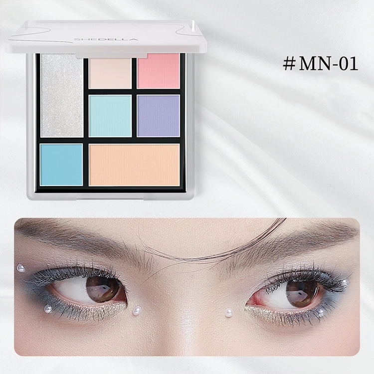 SHEDELLA Minimalist Series Seven-color Eyeshadow Palette
